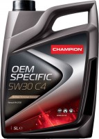 Купить моторное масло CHAMPION OEM Specific 5W-30 C4 5L: цена от 1518 грн.