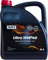 Купить моторное масло AVEX Ultra 10W-40 4L: цена от 554 грн.