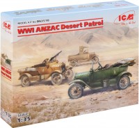 Купить сборная модель ICM WWI ANZAC Desert Patrol (1:35)  по цене от 1795 грн.