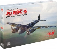Купить сборная модель ICM Ju 88C-6 (1:48)  по цене от 1933 грн.