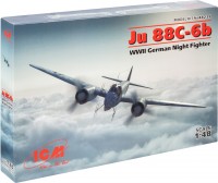 Купить сборная модель ICM Ju 88C-6B (1:48)  по цене от 1933 грн.