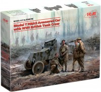 Купить збірна модель ICM Model T RNAS with WWI British Tank Crew (1:35): цена от 1012 грн.
