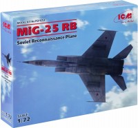 Купить сборная модель ICM MiG-25 RB (1:72)  по цене от 1148 грн.