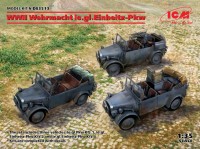 Купити збірна модель ICM WWII Wehrmacht le.gl.Einheitz-Pkw (1:35)  за ціною від 2557 грн.