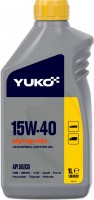 Купити моторне мастило YUKO Dynamic 15W-40 1L  за ціною від 160 грн.