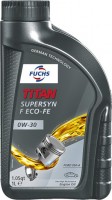 Купить моторное масло Fuchs Titan Supersyn F Eco-FE 0W-30 1L  по цене от 561 грн.
