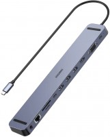 Купити кардридер / USB-хаб Choetech 11-In-1 USB-C MacBook Pro Docking Station  за ціною від 3729 грн.