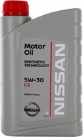Купить моторное масло Nissan Motor Oil 5W-30 C3 1L  по цене от 344 грн.
