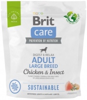 Купить корм для собак Brit Care Adult Large Chicken/Insect 1 kg: цена от 267 грн.