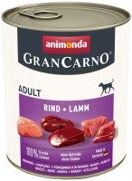 Купить корм для собак Animonda GranCarno Original Adult Beef/Lamb 800 g: цена от 175 грн.