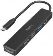 Купити кардридер / USB-хаб Hama H-200117 за ціною від 2070 грн.