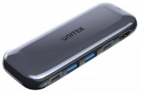 Купити кардридер / USB-хаб Unitek uHUB H6 Storage 6-in-1 USB-C M.2 SSD Storage Hub with 10Gbps Data за ціною від 2610 грн.