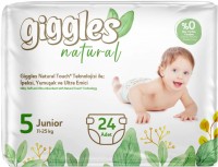 Купити підгузки Giggles Natural 5 (/ 24 pcs) за ціною від 195 грн.