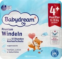 Купить подгузники Babydream Premium 4 Plus по цене от 341 грн.