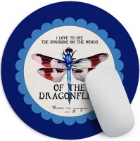 Купити килимок для мишки Presentville Dragonflies Mouse Pad  за ціною від 360 грн.