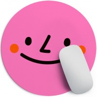 Купить килимок для мишки Presentville Pink Smile Mouse Pad: цена от 360 грн.