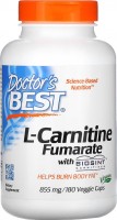 Купить сжигатель жира Doctors Best Best L-Carnitine Fumarate 180 cap  по цене от 2460 грн.