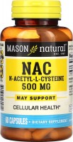 Купити амінокислоти Mason Natural NAC 500 mg (60 cap) за ціною від 542 грн.