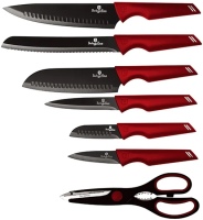 Купити набір ножів Berlinger Haus Burgundy BH-2599  за ціною від 770 грн.