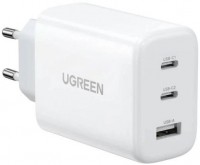 Купить зарядное устройство Ugreen 3xUSB 65W Fast Charger  по цене от 895 грн.