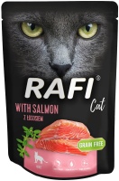 Купити корм для кішок Rafi Cat Pouch with Salmon 300 g  за ціною від 86 грн.