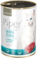 Купить корм для кошек Piper Cat Canned Sterilised with Tuna 400 g  по цене от 104 грн.