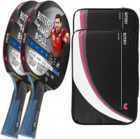 Купить ракетка для настольного тенниса Butterfly Timo Boll Black 85031 2 pcs + Drive Case II 2 pcs  по цене от 1523 грн.