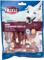 Купить корм для собак Trixie Denta Fun Mini Chewing Rolls 120 g  по цене от 143 грн.