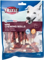 Купити корм для собак Trixie Denta Fun Mini Chewing Rolls 120 g  за ціною від 135 грн.