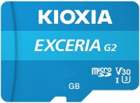 Купити карта пам'яті KIOXIA Exceria G2 microSD with Adapter за ціною від 269 грн.