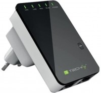 Купить wi-Fi адаптер TECHLY Wall Plug Wireless Router 300N: цена от 1608 грн.