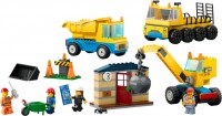 Купити конструктор Lego Construction Trucks and Wrecking Ball Crane 60391  за ціною від 1419 грн.