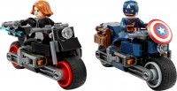 Купить конструктор Lego Black Widow and Captain America Motorbikes 76260  по цене от 472 грн.