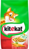 Купити корм для кішок Kitekat Adult Beef/Vegetables 1.8 kg  за ціною від 240 грн.