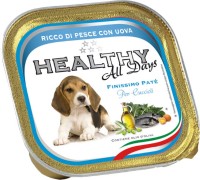 Купить корм для собак HEALTHY Puppy Pate Fish/Eggs 150 g: цена от 74 грн.