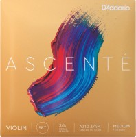 Купить струни DAddario Ascente Violin String Set 3/4 Size Medium: цена от 1169 грн.