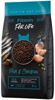 Купить корм для кошек Fitmin For Life Fish and Chicken 8 kg  по цене от 2280 грн.