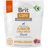 Купити корм для собак Brit Care Hypoallergenic Junior Large Breed Lamb 1 kg  за ціною від 344 грн.