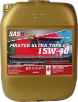 Купить моторное масло Sash Master Ultra THPD E7 15W‑40 20L: цена от 2787 грн.