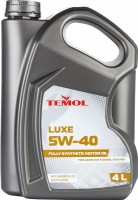Купити моторне мастило Temol Luxe 5W-40 4L  за ціною від 669 грн.