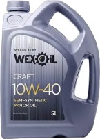 Купити моторне мастило Wexoil Craft 10W-40 5L  за ціною від 505 грн.