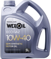 Купить моторное масло Wexoil Eco Gaz 10W-40 5L: цена от 543 грн.