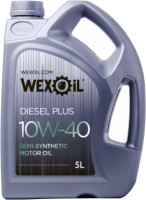 Купити моторне мастило Wexoil Diesel Plus 10W-40 5L  за ціною від 752 грн.