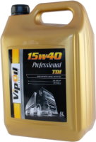 Купить моторное масло VipOil Professional TDI 15W-40 5L: цена от 615 грн.