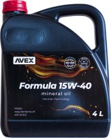 Купить моторное масло AVEX Formula 15W-40 4L  по цене от 469 грн.