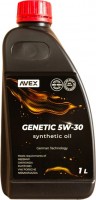 Купити моторне мастило AVEX Genetic 5W-30 Synth 1L  за ціною від 256 грн.