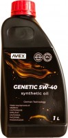 Купити моторне мастило AVEX Genetic 5W-40 Synth 1L  за ціною від 247 грн.