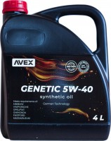 Купити моторне мастило AVEX Genetic 5W-40 Synth 4L  за ціною від 904 грн.