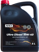 Купити моторне мастило AVEX Ultra Diesel 10W-40 5L  за ціною від 820 грн.