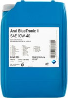 Купити моторне мастило Aral BlueTronic II 10W-40 20L  за ціною від 3335 грн.